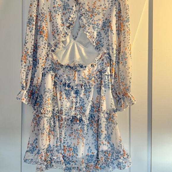 Floral Ruffle Dress - Picture 2 of 3